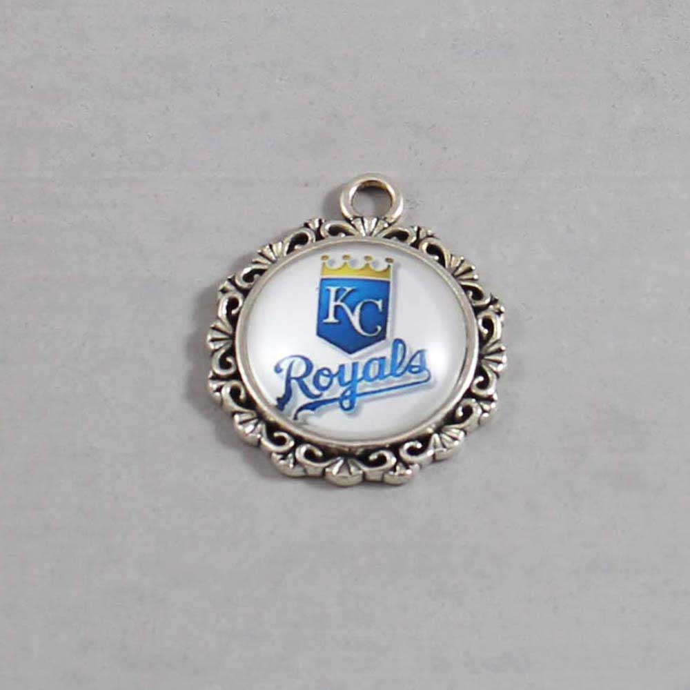 Kansas City Royals Wedding Garter / MLB / Baseball - Charm-519 / Wedding Garters / Bridal Garter / Prom Garter / Linda Joyce Couture