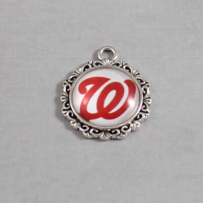 Washington Nationals Wedding Garter / MLB / Baseball - Charm-521 / Wedding Garters / Bridal Garter / Prom Garter / Linda Joyce Couture