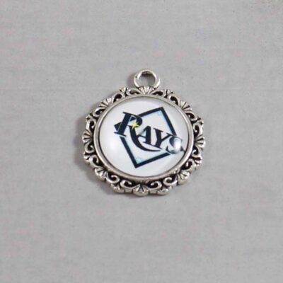 Tampa Bay Devil Rays Wedding Garter / MLB / Baseball - Charm-522 / Wedding Garters / Bridal Garter / Prom Garter / Linda Joyce Couture