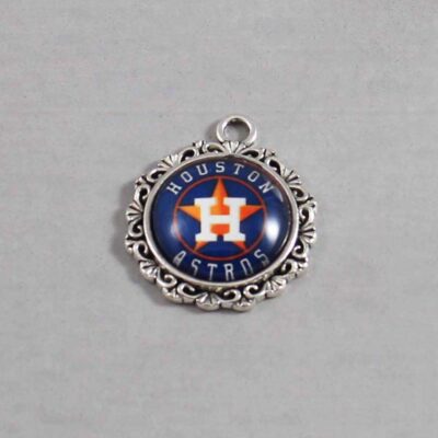 Houston Astros Wedding Garter / MLB / Baseball - Charm-532 / Wedding Garters / Bridal Garter / Prom Garter / Linda Joyce Couture