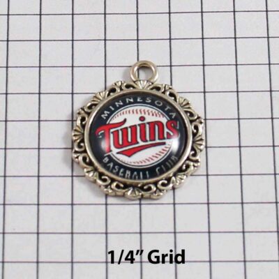 Minnesota Twins Wedding Garter / MLB / Baseball - Charm-533 / Wedding Garters / Bridal Garter / Prom Garter / Linda Joyce Couture