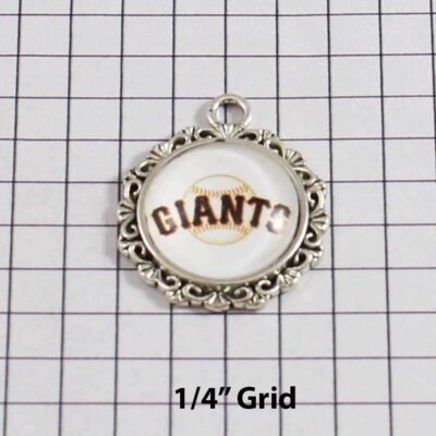 San Francisco Giants Wedding Garter / MLB / Baseball - Charm-534 / Wedding Garters / Bridal Garter / Prom Garter / Linda Joyce Couture