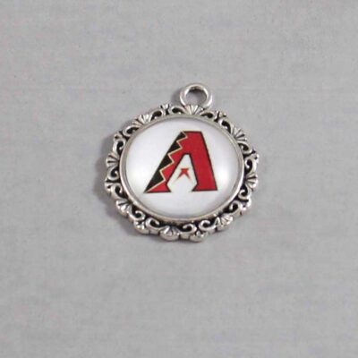 Arizona Diamondbacks Wedding Garter / MLB / Baseball - Charm-535 / Wedding Garters / Bridal Garter / Prom Garter / Linda Joyce Couture