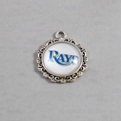 Tampa Bay Devil Rays Wedding Garter MLB - Charm-543 / Wedding Garters / Bridal Garter / Prom Garter / Linda Joyce Couture