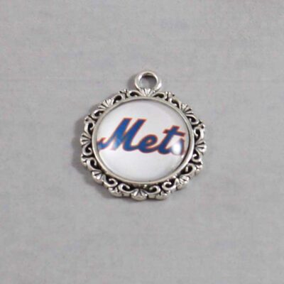 New York Mets Wedding Garter / MLB / Baseball - Charm-547 / Wedding Garters / Bridal Garter / Prom Garter / Linda Joyce Couture