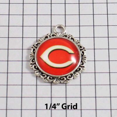 Chicago Bears Wedding Garter / NFL / Football - Charm-548 / Wedding Garters / Bridal Garter / Prom Garter / Linda Joyce Couture