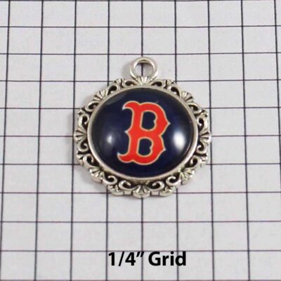 Boston Red Sox Wedding Garter / MLB / Baseball - Charm-554 / Wedding Garters / Bridal Garter / Prom Garter / Linda Joyce Couture