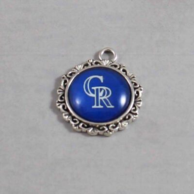 Colorado Rockies Wedding Garter / MLB / Baseball - Charm-560 / Wedding Garters / Bridal Garter / Prom Garter / Linda Joyce Couture