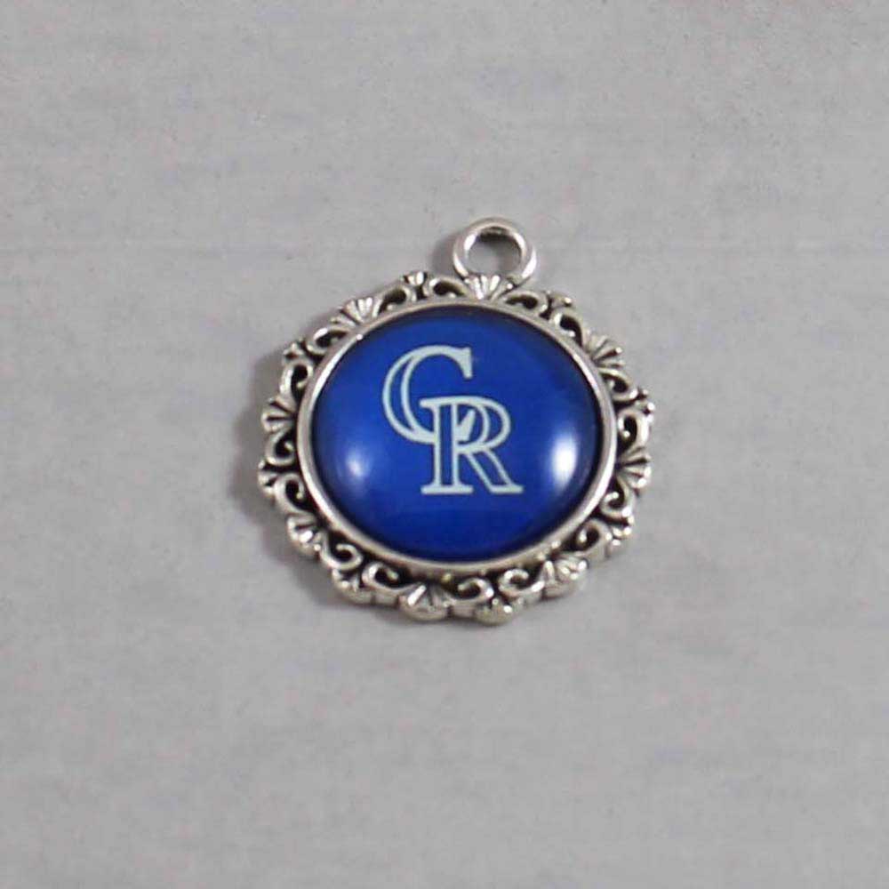 Colorado Rockies Wedding Garter / MLB / Baseball - Charm-560 / Wedding Garters / Bridal Garter / Prom Garter / Linda Joyce Couture