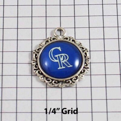 Colorado Rockies Wedding Garter / MLB / Baseball - Charm-560 / Wedding Garters / Bridal Garter / Prom Garter / Linda Joyce Couture