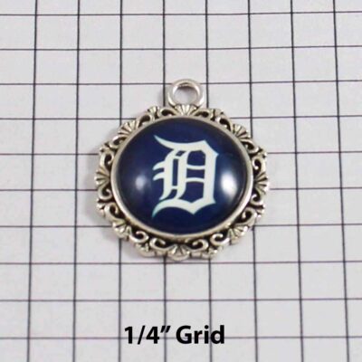 Detroit Tigers Wedding Garter / MLB / Baseball - Charm-570 / Wedding Garters / Bridal Garter / Prom Garter / Linda Joyce Couture