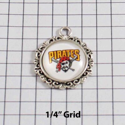 Pittsburgh Pirates Wedding Garter / MLB / Baseball - Charm-574 / Wedding Garters / Bridal Garter / Prom Garter / Linda Joyce Couture