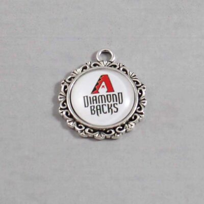 Arizona Diamondbacks Wedding Garter / MLB / Baseball - Charm-575 / Wedding Garters / Bridal Garter / Prom Garter / Linda Joyce Couture