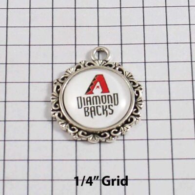 Arizona Diamondbacks Wedding Garter / MLB / Baseball - Charm-575 / Wedding Garters / Bridal Garter / Prom Garter / Linda Joyce Couture