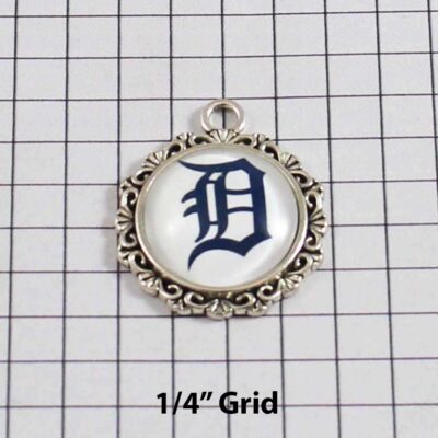 Detroit Tigers Wedding Garter / MLB / Baseball - Charm-581 / Wedding Garters / Bridal Garter / Prom Garter / Linda Joyce Couture