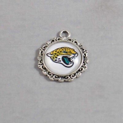 Jacksonville Jaguars Wedding Garter / NFL / Football - Charm-616  / Wedding Garters / Bridal Garter / Prom Garter / Linda Joyce Couture