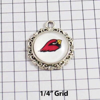 Arizona Cardinals Wedding Garter / NFL / Football - Charm-618 / Wedding Garters / Bridal Garter / Prom Garter / Linda Joyce Couture