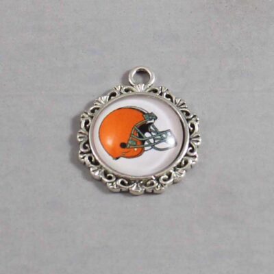 Cleveland Browns Wedding Garter / NFL / Football - Charm-620 / Wedding Garters / Bridal Garter / Prom Garter / Linda Joyce Couture