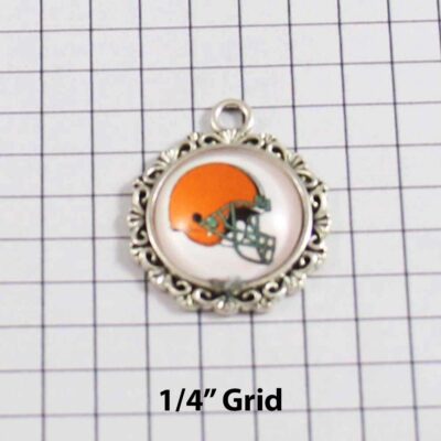 Cleveland Browns Wedding Garter / NFL / Football - Charm-620 / Wedding Garters / Bridal Garter / Prom Garter / Linda Joyce Couture / Wedding Garters / Bridal Garter / Prom Garter / Linda Joyce Couture