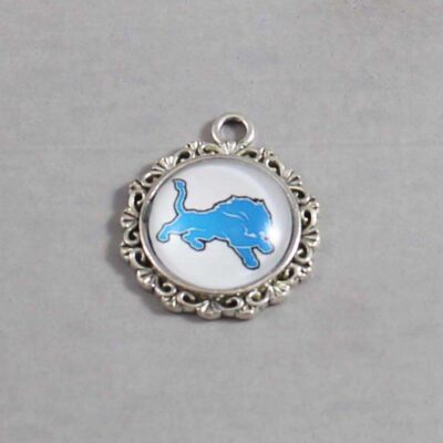 Detroit Lions Wedding Garter / NFL / Football - Charm-623 / Wedding Garters / Bridal Garter / Prom Garter / Linda Joyce Couture