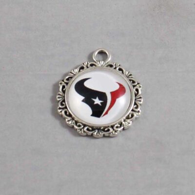 Houston Texans Wedding Garter / NFL / Football - Charm-624 / Wedding Garters / Bridal Garter / Prom Garter / Linda Joyce Couture