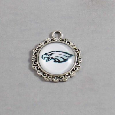 Philadelphia Eagles Wedding Garter / NFL / Football - Charm-625 / Wedding Garters / Bridal Garter / Prom Garter / Linda Joyce Couture