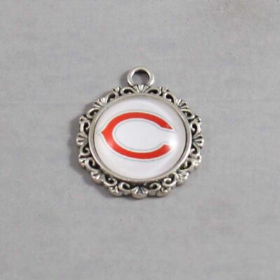 Chicago Bears Wedding Garter / NFL / Football - Charm-629 / Wedding Garters / Bridal Garter / Prom Garter / Linda Joyce Couture