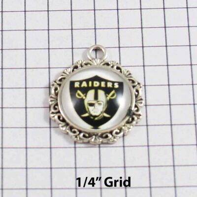 Las Vegas Raiders Wedding Garter / NFL / Football - Charm-630 / Wedding Garters / Bridal Garter / Prom Garter / Linda Joyce Couture