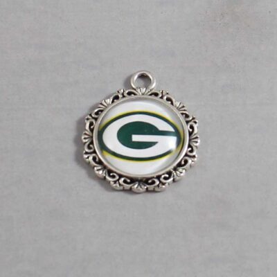 Green Bay Packers Wedding Garter / NFL / Football - Charm-631 / Wedding Garters / Bridal Garter / Prom Garter / Linda Joyce Couture