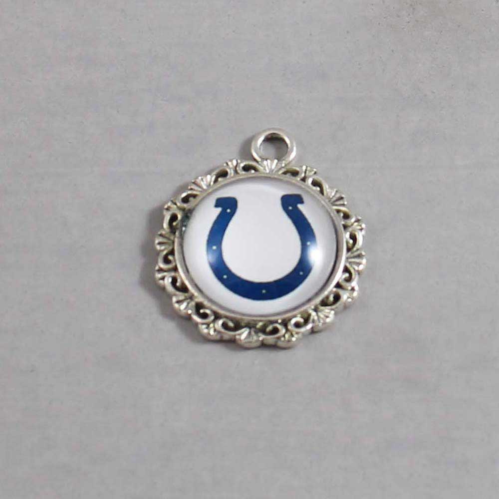 Indianalopis Colts Wedding Garter / NFL / Football - Charm-640 / Wedding Garters / Bridal Garter / Prom Garter / Linda Joyce Couture