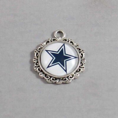 Dallas Cowboys Wedding Garter / NFL / Football - Charm-641 / Wedding Garters / Bridal Garter / Prom Garter / Linda Joyce Couture