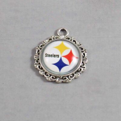 Pittsburgh Steelers Wedding Garter / NFL / Football - Charm-642 / Wedding Garters / Bridal Garter / Prom Garter / Linda Joyce Couture