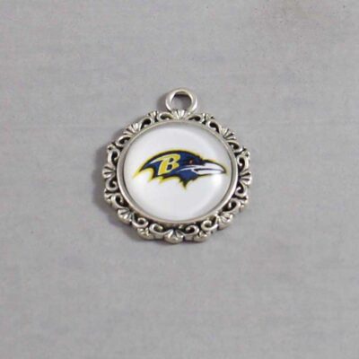 Baltimore Ravens Wedding Garter / NFL / Football - Charm-644 / Wedding Garters / Bridal Garter / Prom Garter / Linda Joyce Couture