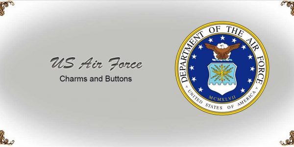 Charms-and-Buttons-US-Air-Force Garters Collection-Bridal-Garters-Prom Garters- Custom Wedding garters Linda Joyce Couture