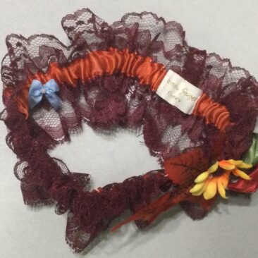 Penny and Alan Wedding garters