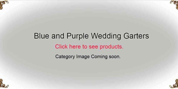 Blue and Purple-Wedding-Garters-Bridal-Garters-Prom Garters- Custom Wedding garters Linda Joyce Couture
