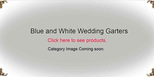 Blue and White-Wedding-Garters-Bridal-Garters-Prom Garters- Custom Wedding garters Linda Joyce Couture