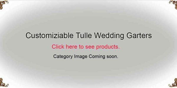 Custom-Tulle-Wedding-Garters-Bridal-Garters-Prom Garters- Custom Wedding garters Linda Joyce Couture