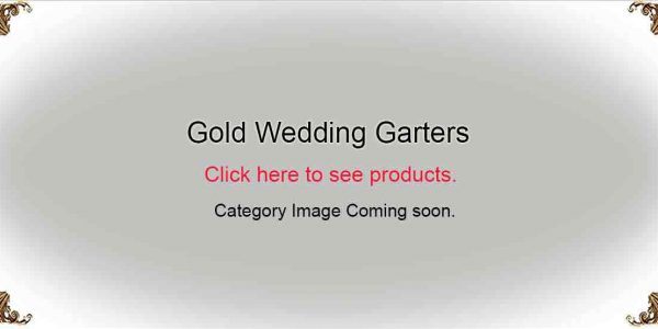 Gold-Wedding-Garters-Bridal-Garters-Prom Garters- Custom Wedding garters Linda Joyce Couture