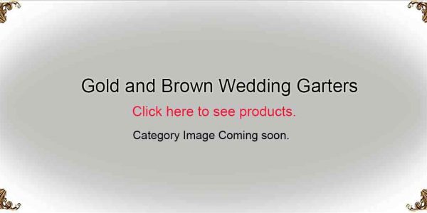 Gold-and-Brown-Wedding-Garters-Garters-Bridal-Garters-Prom Garters- Custom Wedding garters Linda Joyce Couture