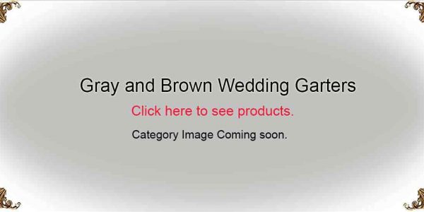 Gold-and Brown-Wedding-Garters-Bridal-Garters-Prom Garters- Custom Wedding garters Linda Joyce Couture