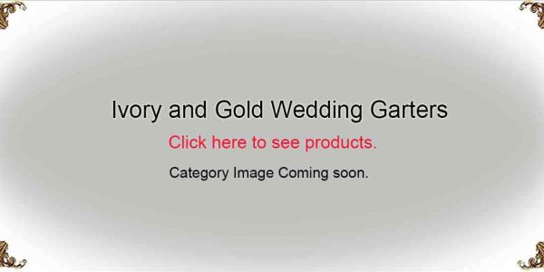 Ivory and Gold-Wedding-Garters-Bridal-Garters-Prom Garters-Custom Wedding garters Linda Joyce Couture