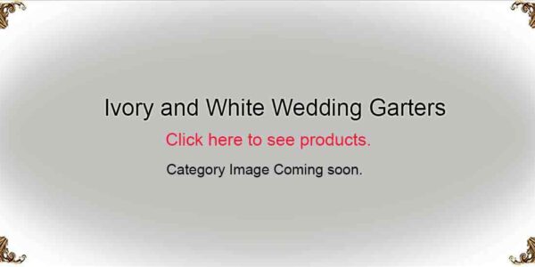 Ivory and White-Wedding-Garters-Garters-Gold-and-Blue-Wedding-Garters-Garters-Bridal-Garters-Prom Garters- Custom Wedding garters Linda Joyce Couture