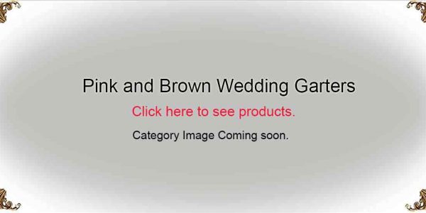 Pink and Brown-Wedding-Garters-Garters-Gold-and-Blue-Wedding-Garters-Garters-Bridal-Garters-Prom Garters- Custom Wedding garters Linda Joyce Couture