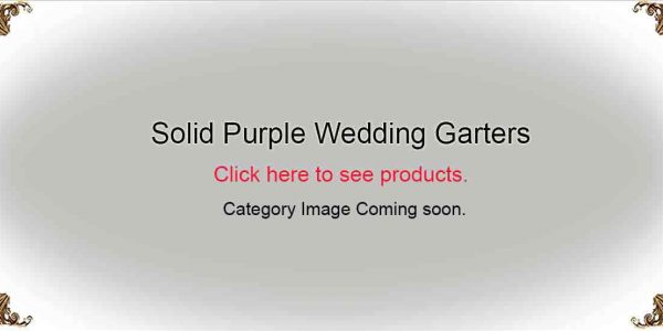 Solid-Purple-Wedding-Garters-Bridal-Garters-Prom Garters- Custom Wedding garters Linda Joyce Couture
