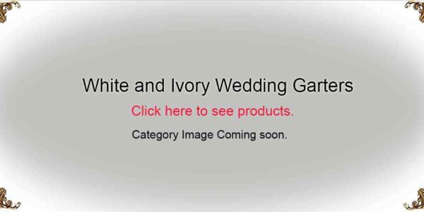 White and Ivory Wedding-Garters-Bridal-Garters-Prom Garters- Custom Wedding garters Linda Joyce Couture