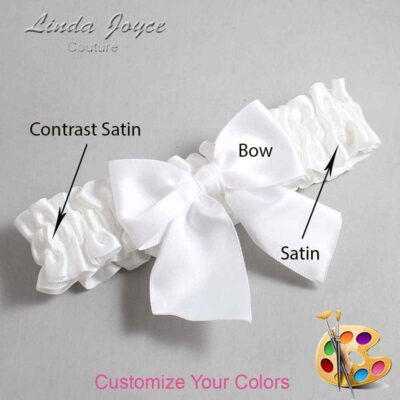 Couture Garters / Custom Wedding Garter / Custom Wedding Garters / Personalized Wedding Garters / Kimberly #01-B01-00 / Wedding Garters / Bridal Garter / Prom Garter / Linda Joyce Couture