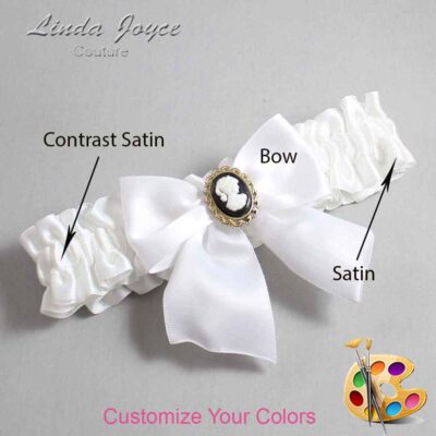Couture Garters / Custom Wedding Garter / Custom Wedding Garters / Personalized Wedding Garters / Amy #01-B01-M15 / Wedding Garters / Bridal Garter / Prom Garter / Linda Joyce Couture
