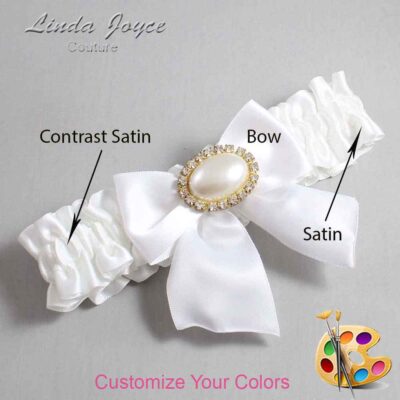 Couture Garters / Custom Wedding Garter / Custom Wedding Garters / Personalized Wedding Garters / Nicole #01-B01-M28 / Wedding Garters / Bridal Garter / Prom Garter / Linda Joyce Couture