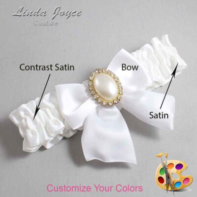 Couture Garters / Custom Wedding Garter / Custom Wedding Garters / Personalized Wedding Garters / Maggie #01-B01-M29 / Wedding Garters / Bridal Garter / Prom Garter / Linda Joyce Couture